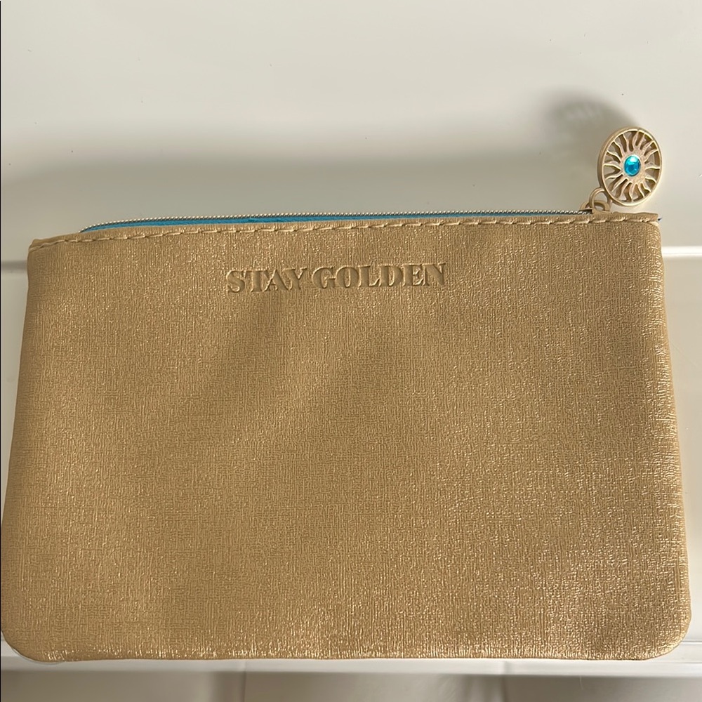 Gold Clutch Bag